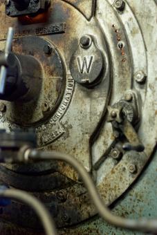 Free Stock Photo of Old factory machine