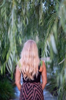 Free Stock Photo of Woman nature travel