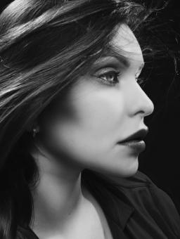 Free Stock Photo of Female beauty profile