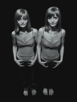 Free Stock Photo of Female twins