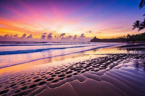 Free Stock Photo of Beach Sunset