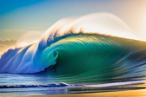 Free Stock Photo of Tropical waves