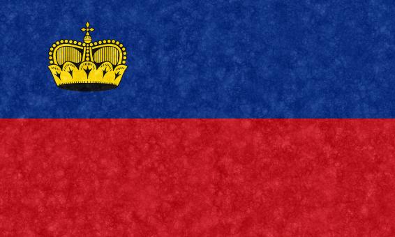 Free Stock Photo of Velvet Flag - Liechtenstein