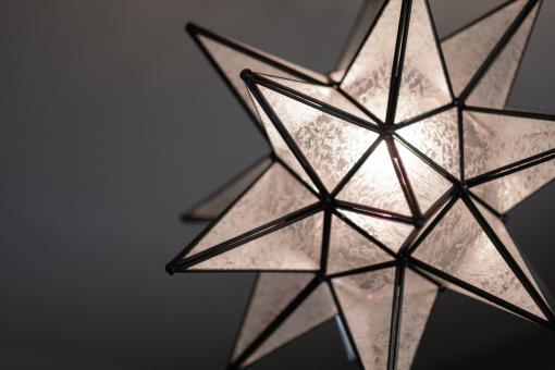 Free Stock Photo of Star shaped light