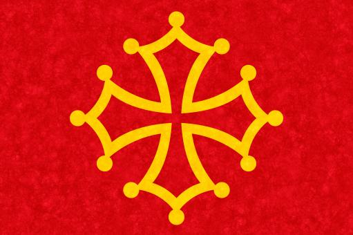 Free Stock Photo of Velvet Flag - Occitania