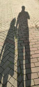 Free Stock Photo of People in shadow