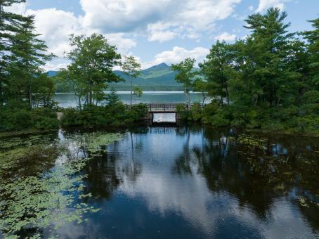 Free Stock Photo of Scenic lake landscape