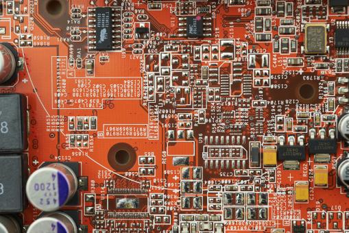 Free Stock Photo of Computer circuitboard