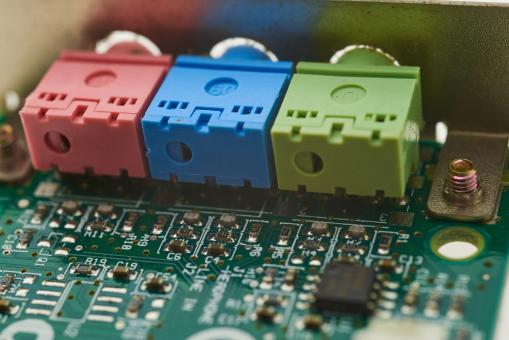 Free Stock Photo of Circuit macro detail