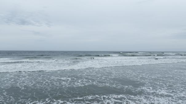 Free Stock Photo of Beach ocean waves