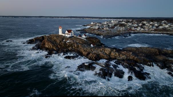 Free Stock Photo of Coastal lighthouse