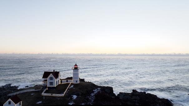 Free Stock Photo of Coastal lighthouse
