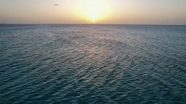 Free Stock Photo of Ocean sunset horizon