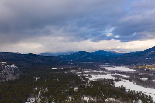 Free Stock Photo of Winter mountains