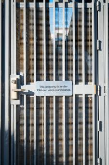 Free Stock Photo of Steel door