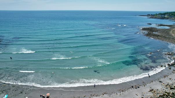 Free Stock Photo of Beach Sea Aerial