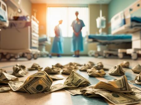 Free Stock Photo of Hospital Expenses Concept