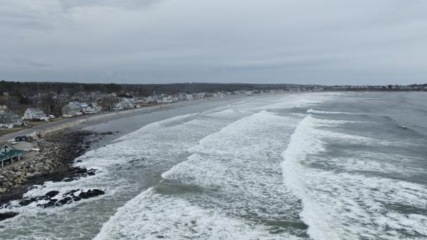 Free Stock Photo of Beach coast waves