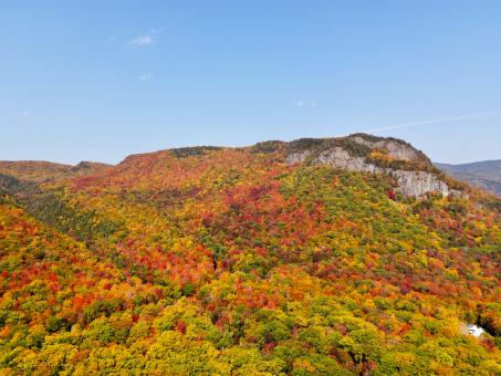 Free Stock Photo of Scenic autumn mountains