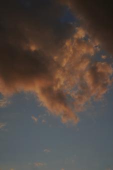 Free Stock Photo of Dark evening clouds