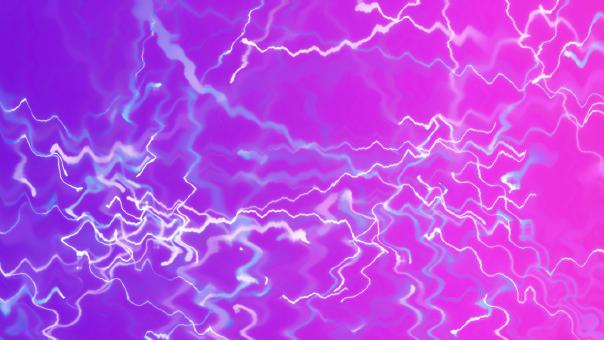 Free Stock Photo of Electric Waves Background