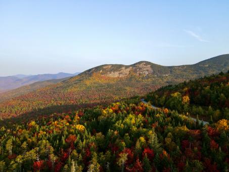 Free Stock Photo of Scenic Fall Mountains