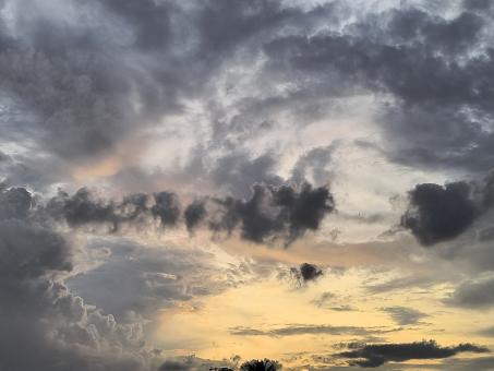 Free Stock Photo of Sunset Sky
