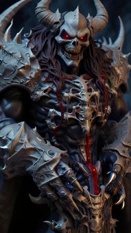 Free Stock Photo of Fantasy Horror Skeleton Figure