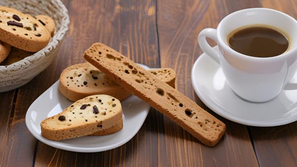 Free Stock Photo of Cappuccino Biscotti 