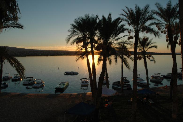 Free stock image of Lake sunrise created by jon liu