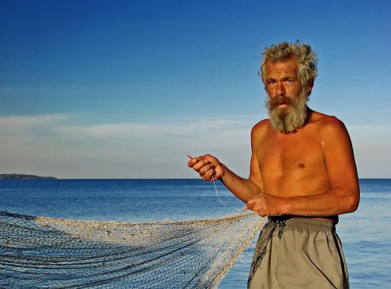Free stock image of The old Man and the Sea created by korneliya georgieva