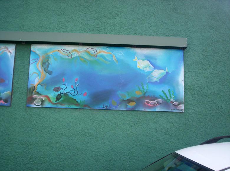 Free stock image of Marine Life 2: Blue Water created by Peter Alexander Robb