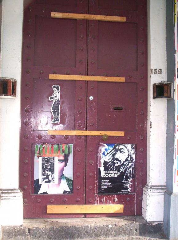 Free stock image of Dysfunction: Claret Door created by Peter Alexander Robb