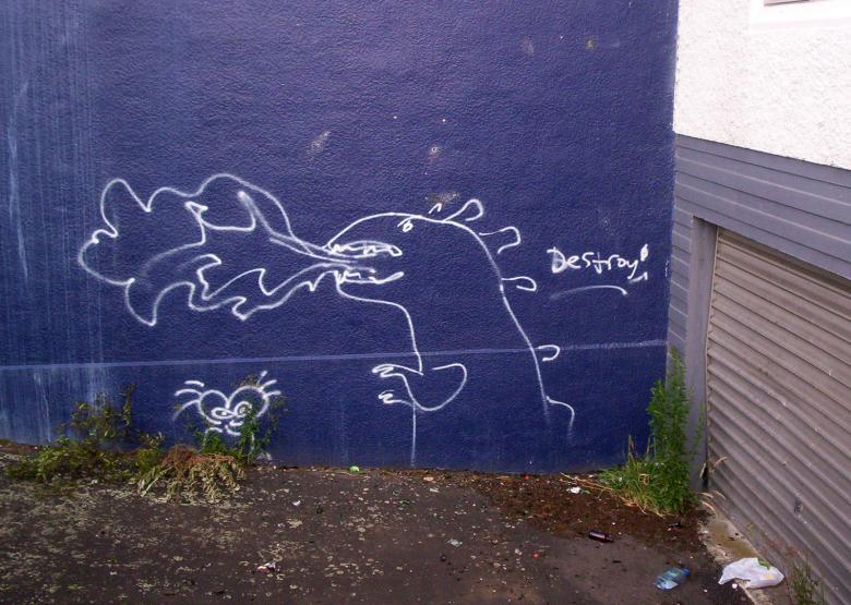 Free stock image of Godzilla Dragon created by Peter Alexander Robb