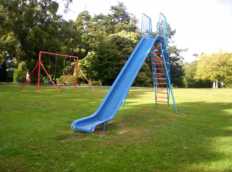 Free stock image of Blue Slide created by Peter Alexander Robb