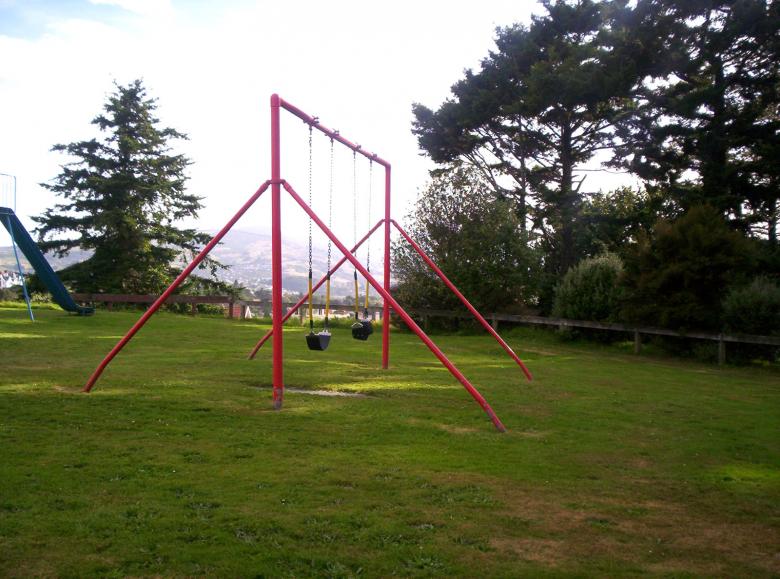 Free stock image of Red Swings created by Peter Alexander Robb