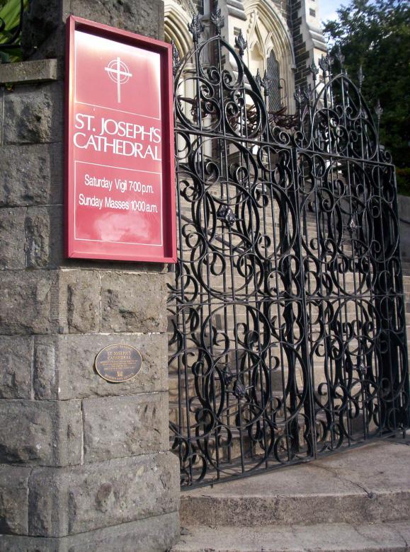 Free stock image of Gate St Joseph created by Peter Alexander Robb