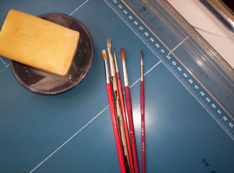 Free stock image of Sunlight and Brushes created by Peter Alexander Robb