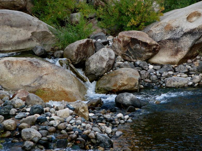 Free stock image of River Shore Boulders created by bonnie l. mahaffey