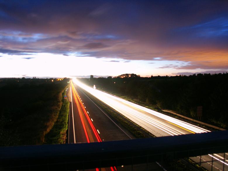 Free stock image of A19 on an early summers evening created by chris raven