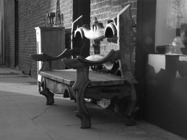 Free stock image of Antique Wooden Bench created by j. l. johnson