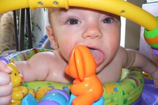 Blue eye Brown eyed Baby - Free Stock Photo