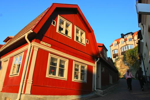 Free Stock Photo of Red House