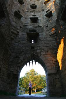 Free Stock Photo of Castle Door