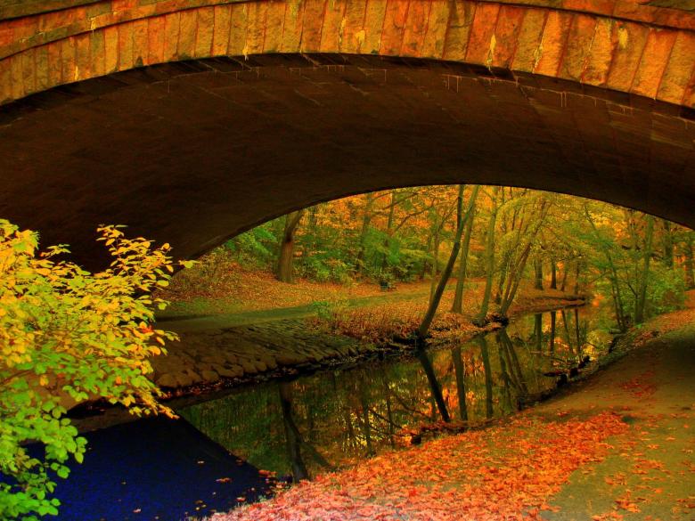 Free stock image of Fall comes to the river created by wayne dudley