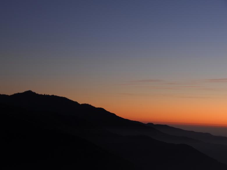 Free stock image of Dusk in Sequoia National Park (Panoramic created by j. l. johnson