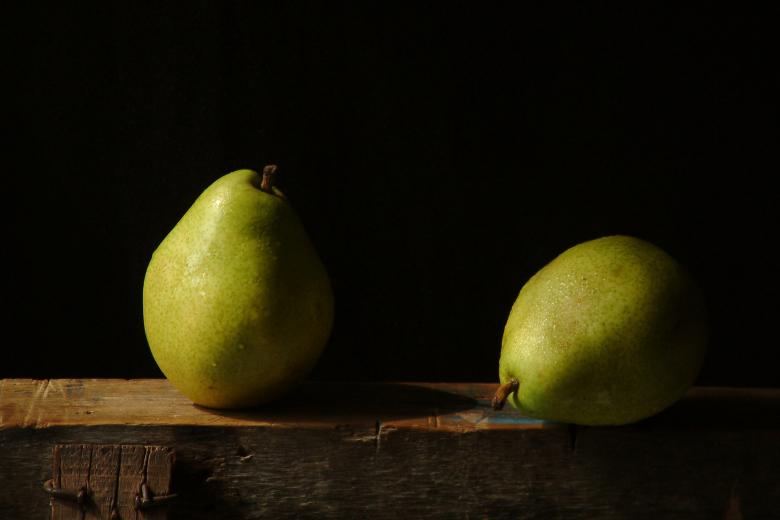 Free stock image of Two Pears created by edwin s. loyola
