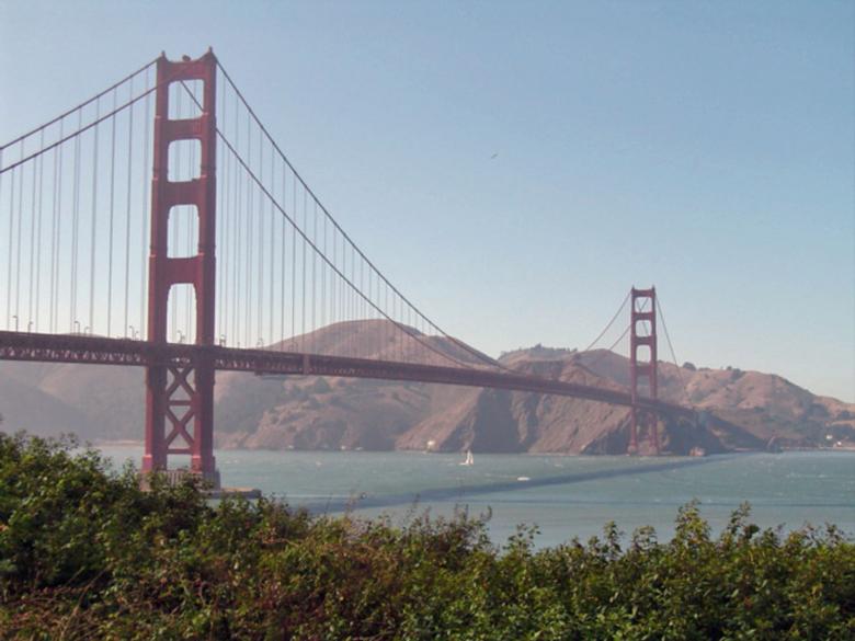 Free stock image of San Francisco bridge created by isabelle lacazotte