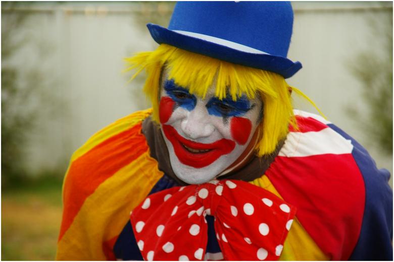 Free stock image of Birthday Clown created by karl tattersall