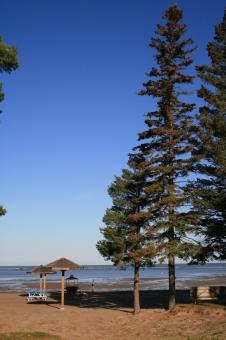 Blue mountain beach - Free Stock Photo